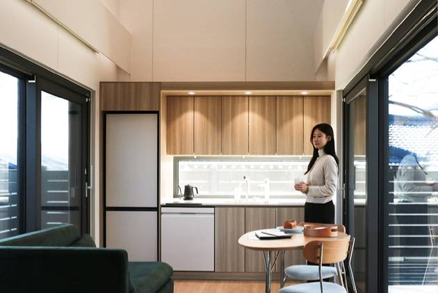 LG전자는 전북 김제시 죽산면에서 지역 청년 창업가 모임 '오후협동조합'과 협력해 복합 문화공간 '죽산모락'을 개장했다. [사진=LG전자]