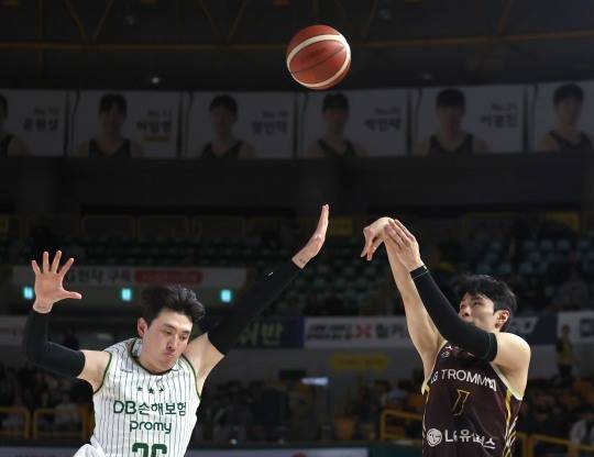 LG 유기상 '슛'. 사진[연합뉴스]