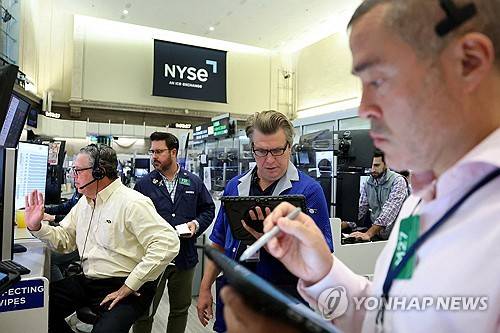 뉴욕 증시 [뉴욕 로이터=연합뉴스 제공]