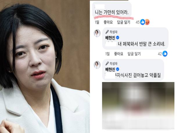 사진=뉴스1, 배현진 국민의힘 의원 페이스북 캡처