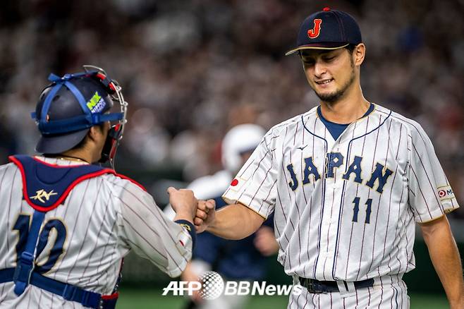 일본 대표팀 에이스 시절, 다르빗슈 유. /AFPBBNews=뉴스1