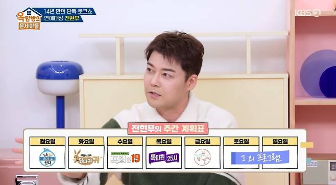 사진 = KBS2 '옥탑방의 문제아들'