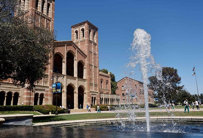 미국 캘리포니아주 로스앤젤레스의 UCLA(캘리포니아대 로스앤젤레스) 캠퍼스 모습. 기사 내용과 직접적 관련 없음. (사진=AFP)