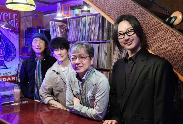 이선정밴드의 김정욱 이선정 장혁 김태수(왼쪽부터)는 모두 한국 대중음악사에 굵직한 족적을 남긴 베테랑이다./이선정 본인제공