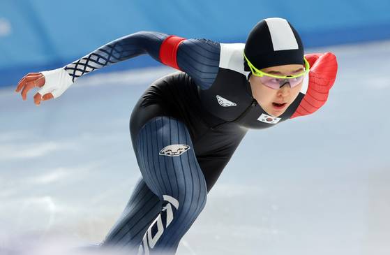 올림픽에 3번째 출전하는 김민선. 스피드 스케이팅 여자 500m와 1000m에서 시상대를 꿈꾼다. [연합뉴스]