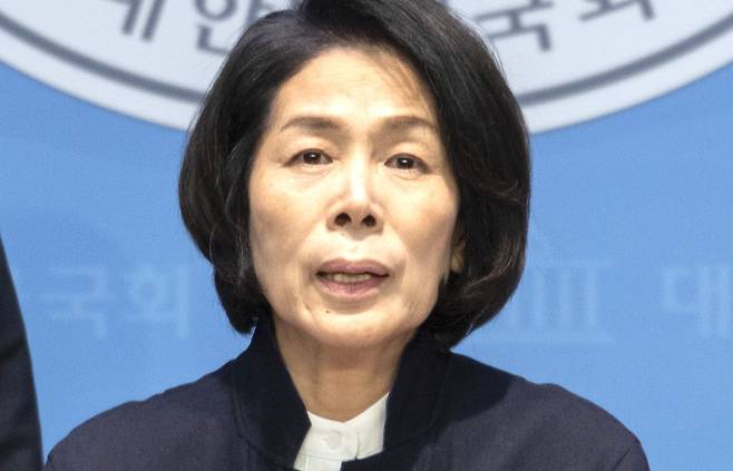 최민희 의원. 연합