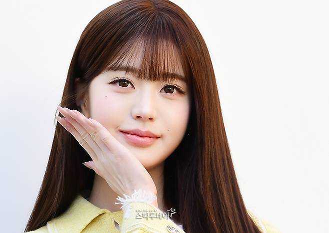 그룹 아이브 장원영. 사진l강영국 기자