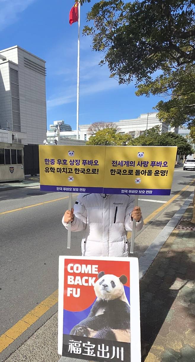 푸바오 팬들의 수요 캠페인