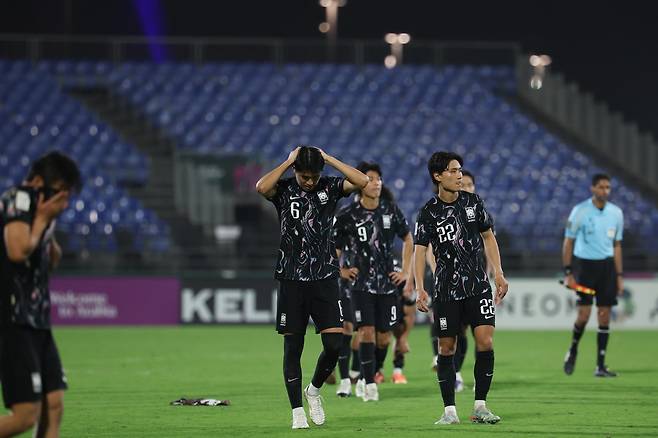 한국축구의 연령별 대표팀은 지난해 10월 U-20 월드컵과 이달 U-23 아시안컵서 잇따라 경기력과 결과 모두 잡지 못하며 고전을 거듭하고 있다. 사진제공│대한축구협회