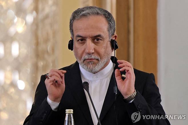 아바스 아라그치 이란 외무장관 [AFP=연합뉴스 자료사진]