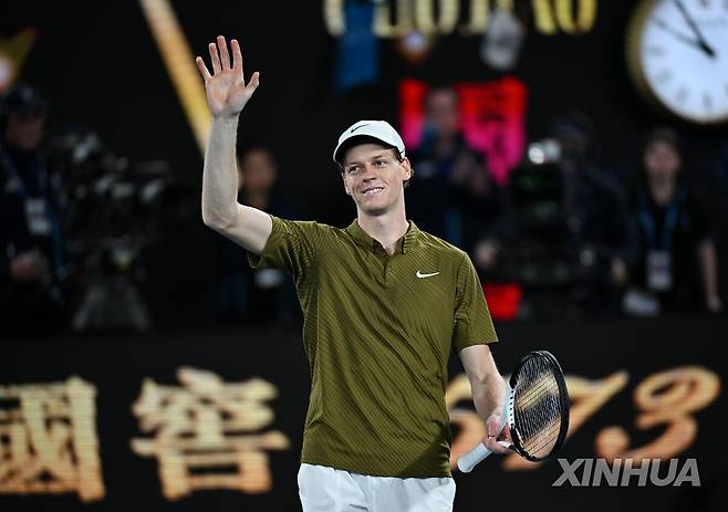 신네르 vs 조코비치, 30일 호주오픈 테니스 4강서 격돌