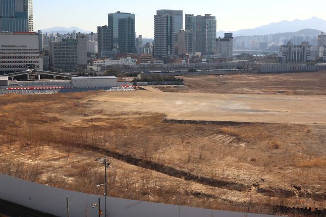 서울 용산정비창(용산국제업무지구) 부지. 신태현 기자 holjjak@