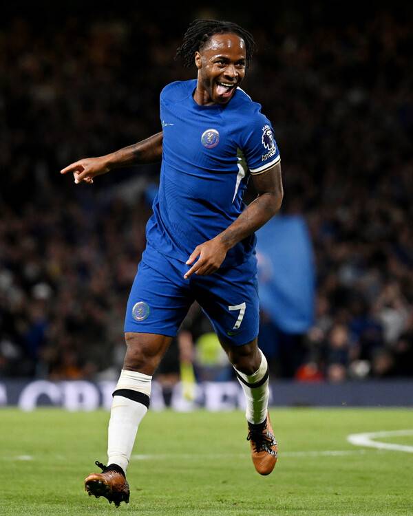 첼시 시절 라힘 스털링. /사진=뉴시스(AP)