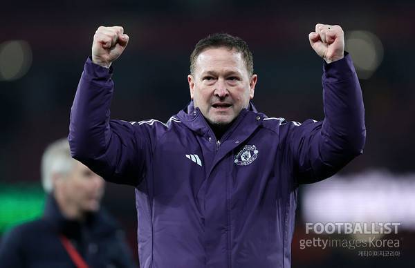 스티브 홀랜드 맨체스터유나이티드 코치. 게티이미지코리아