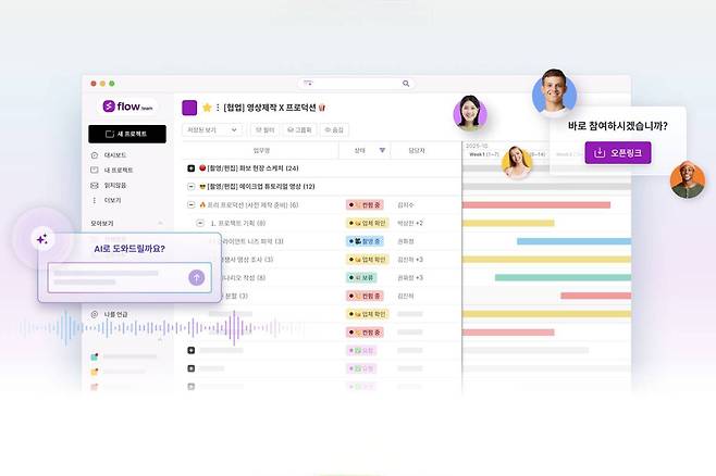 AI협업툴 플로우를 서비스하는 마드라스체크가 2025년 매출(수주ㆍ계약 기준) 210억 원을 기록하며 흑자 전환에 성공했다 / 출처=마드라스체크