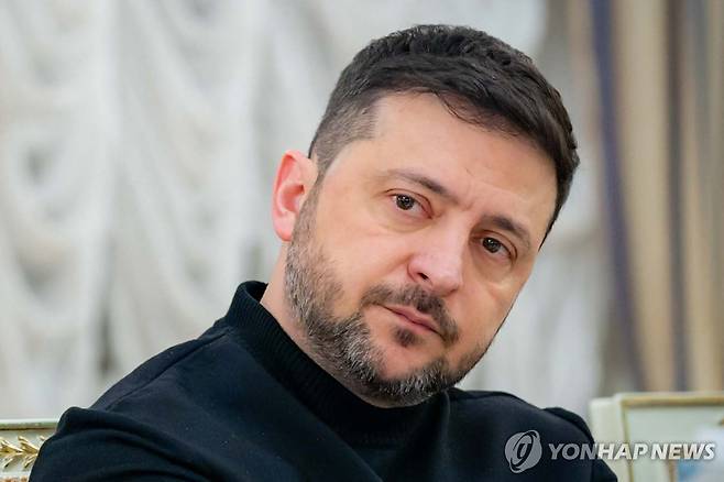 볼로디미르 젤렌스키 우크라이나 대통령  [AFP=연합뉴스/우크라이나 대통령실 제공. 재판매 및 DB 금지]