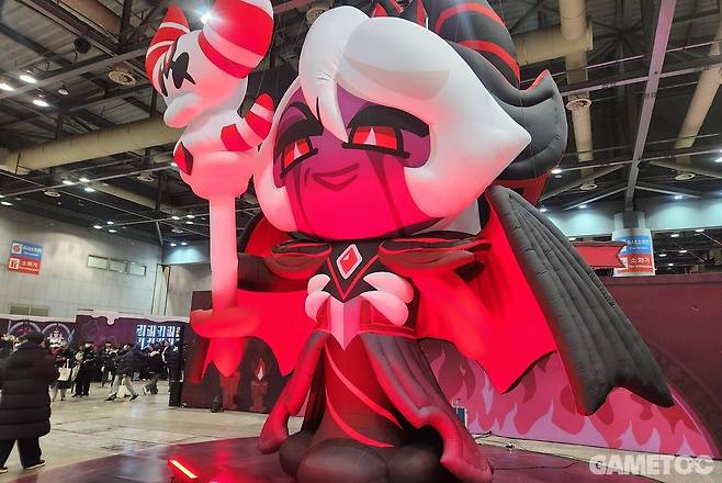 이번 업데이트 핵심 쿠키인 '어둠마녀 쿠키' (사진=최은상 기자)