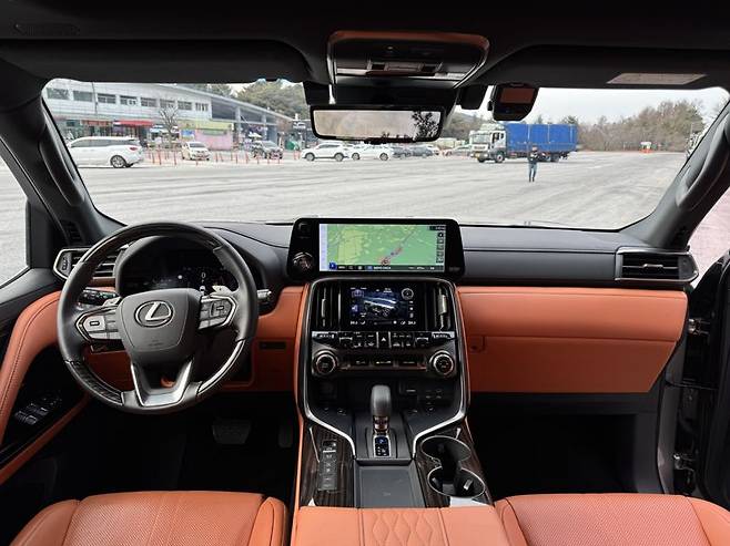 렉서스 LX700h. 사진=김동찬 기자.