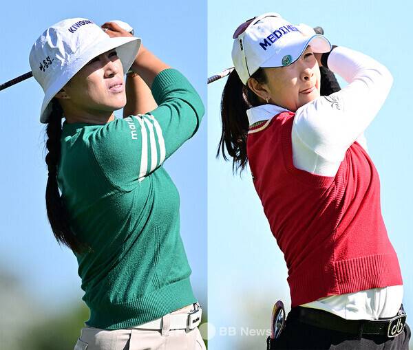 양희영, 개막전 둘째날 선두권 도약…김아림도 2연패 시동 [LPGA]