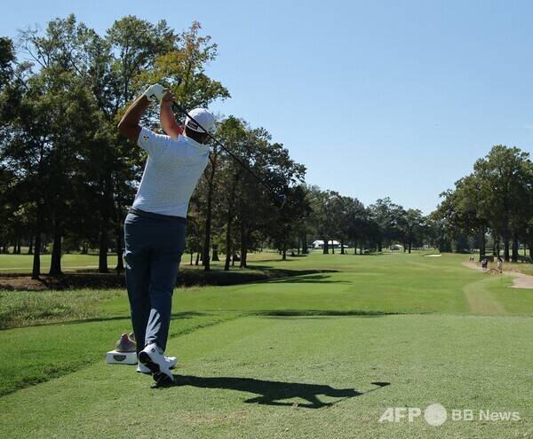 2026년부터 미국프로골프(PGA) 투어에서 LIV 골프로 이적하는 안병훈 프로. 사진은 2025년 대회 때 모습이다. 사진제공=ⓒAFPBBNews = News1 (사진을 무단으로 사용하지 마십시오.)