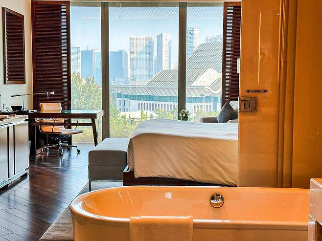 객실 내부 / 사진=권효정 여행+ 기자