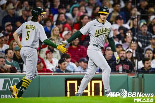 애슬레틱스는 윌슨(왼쪽)을 비롯해 타일러 소더스트롬(오른쪽) 등 젊은 선수들을 다년 계약으로 묶고 있다. 사진=ⓒAFPBBNews = News1