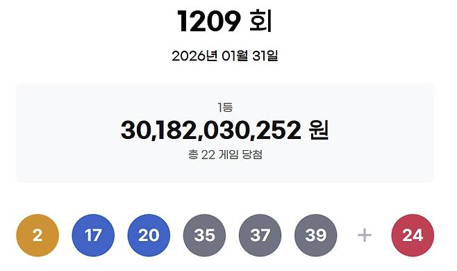 /사진=동행복권 홈페이지