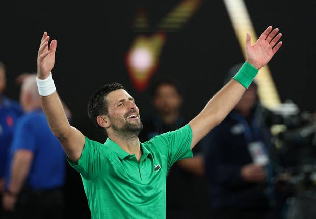 신네르 꺾은 조코비치, ‘메이저 25승’ 대기록 작성에 1승만 남겼다