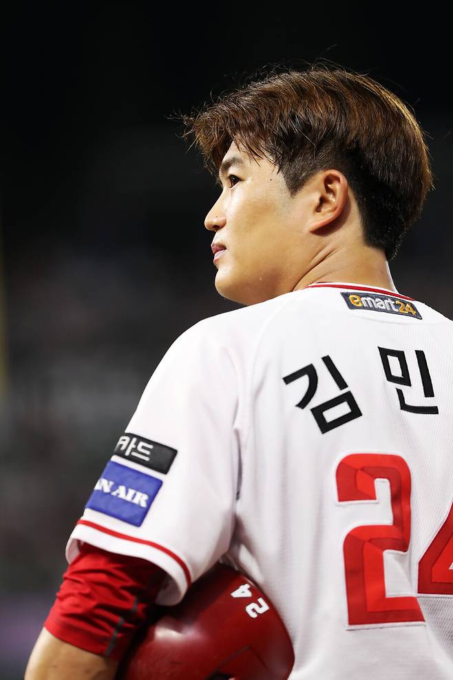 ▲ 2년간 큰 시련을 겪은 김민식은 조금 더 낮은 자세와 초심의 마음으로 새로운 출발을 다짐하고 있다 ⓒSSG랜더스