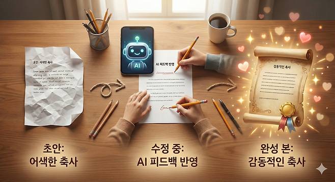 인공지능(AI)에게 “톤을 더 유머러스하게” “분량을 절반으로” 등 방향을 설정해주면 답변 스타일이 달라진다.