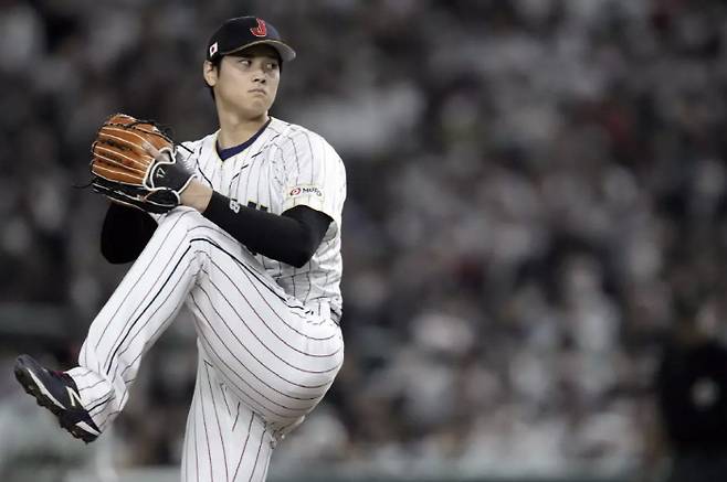 오타니 쇼헤이가 WBC에서 투수로는 활약하지 않기로 했다. AP연합뉴스