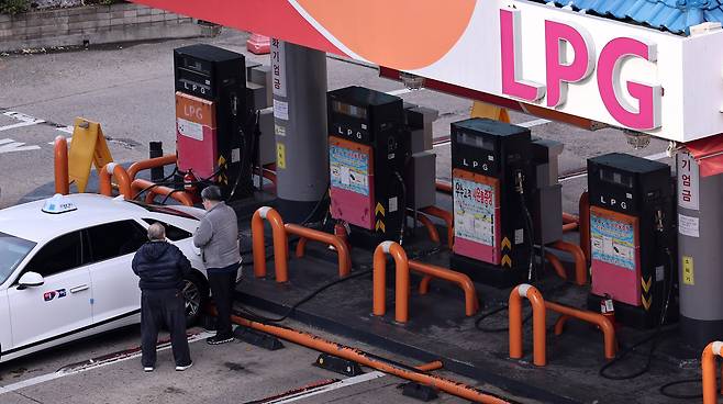 서울의 한 LPG 충전소. /뉴스1