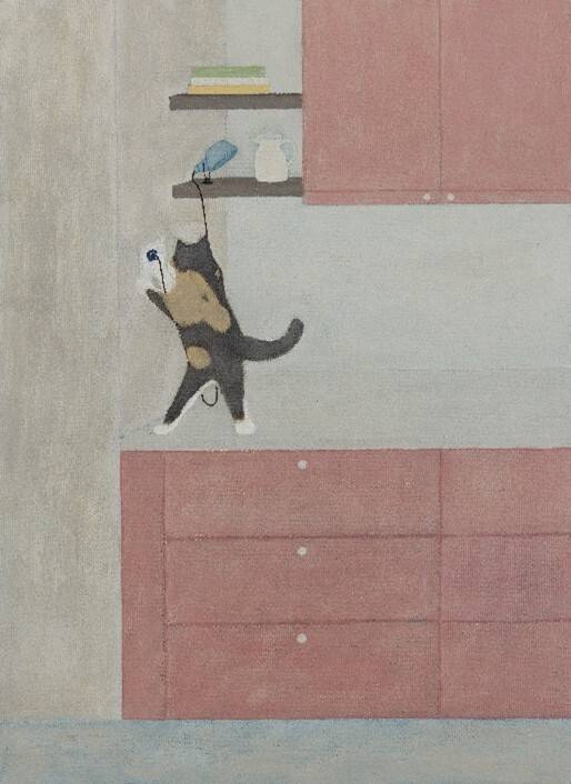 서안나, 혼나기 3초 전, 2025. 카린 제공