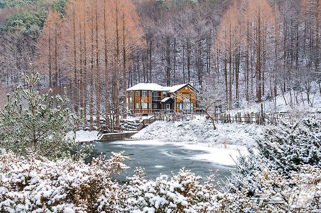 벌곡면 일원 ‘온빛수목원’(논산시 제공.재판매 및 DB금지)/뉴스1