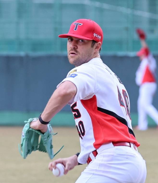 KIA 타이거즈 에이스 제임스 네일. 사진제공=KIA 타이거즈