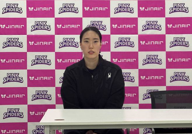 흥국생명 최은지. 인천=이형석 기자&nbsp;