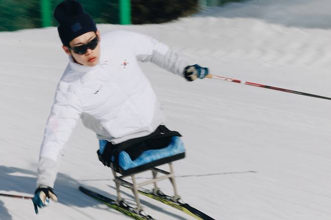 2026 밀라노-코르티나 동계패럴림픽에 출전하는 노르딕스키 선수 원유민. 대한장애인체육회 제공