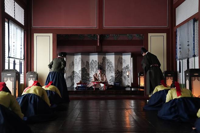 영화 <왕과 사는 남자>의 이홍위(박지훈). 쇼박스 제공