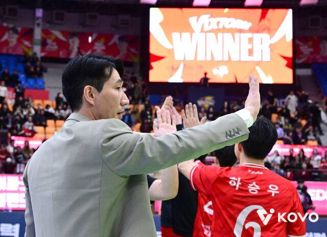 권영민 감독./KOVO