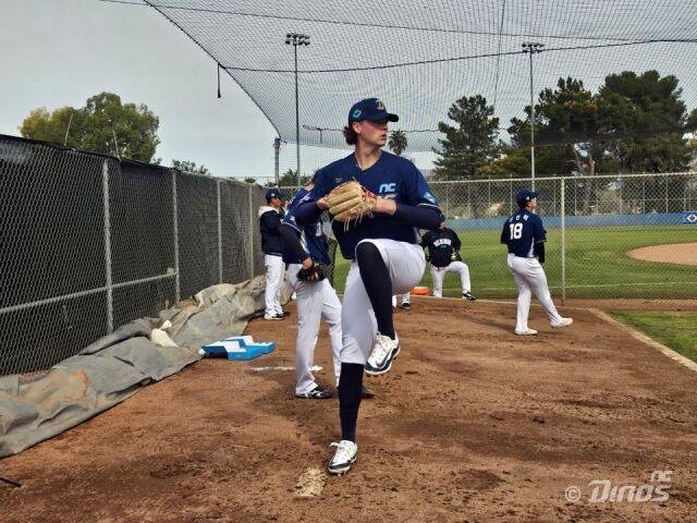 NC 다이노스 커티스 테일러./NC 다이노스