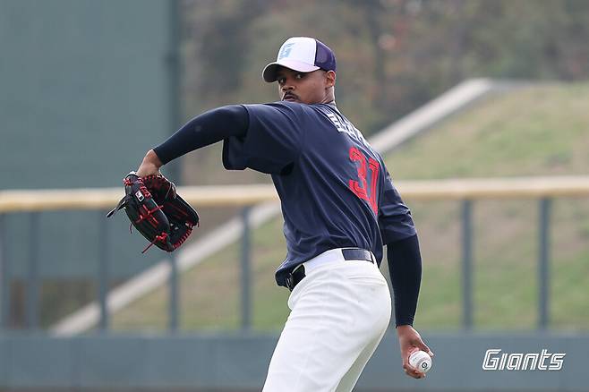 ▲ 엘빈 로드리게스 ⓒ롯데 자이언츠