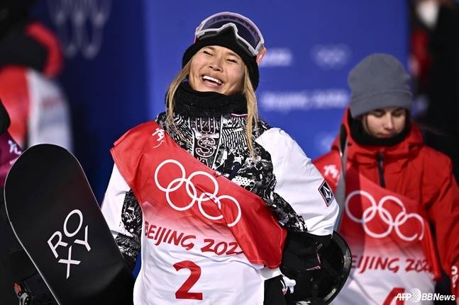 2022 베이징올림픽에 출전한 클로이 킴. /AFPBBNews=뉴스1