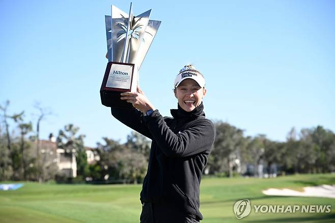 우승 코르다 [AP=연합뉴스]