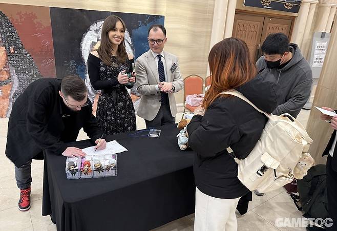개발진들도 참석해 팬들과 소통의 시간을 가졌다. (사진= 문원빈 기자)