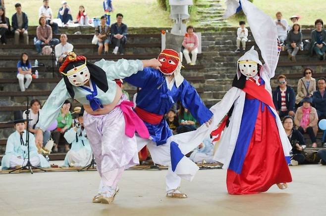 양주 별산대놀이. 양주시 제공