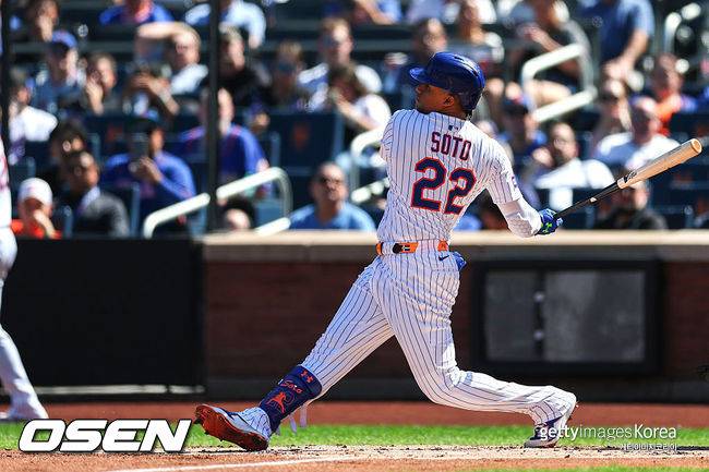 [사진] 뉴욕 메츠 후안 소토. ⓒGettyimages(무단전재 및 재배포 금지)