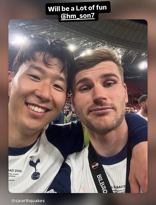 ▲ ⓒ티모 베르너 SNS