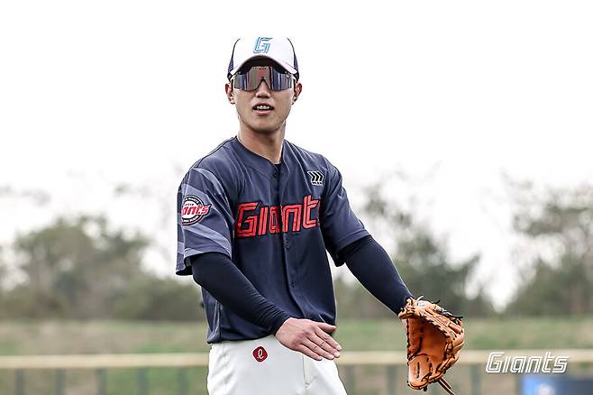 ▲ 전민재 ⓒ롯데 자이언츠