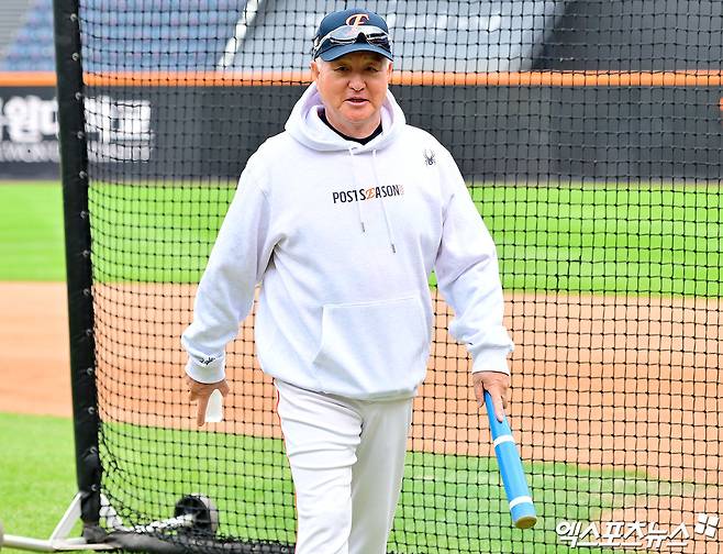 3년 계약 마지막 해를 맞이한 김경문 한화 이글스 감독. 사진 엑스포츠뉴스 DB