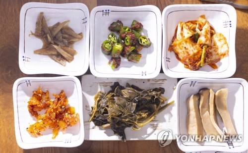 식당 반찬 [연합뉴스 자료사진]
